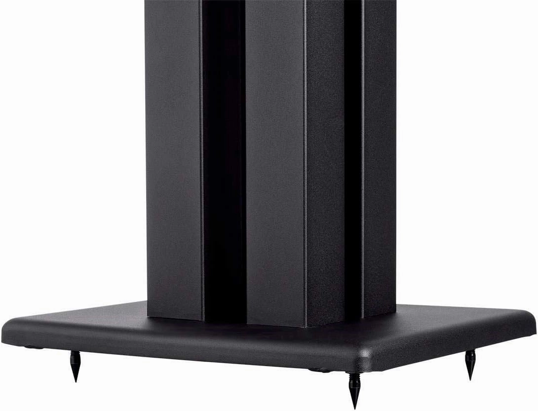 Monolith 24 Inch Speaker Stand (Each) - Supports 75 lbs, Adjustable Spikes, Compatible With Bose, Polk, Sony, Yamaha, Pioneer and others, Black