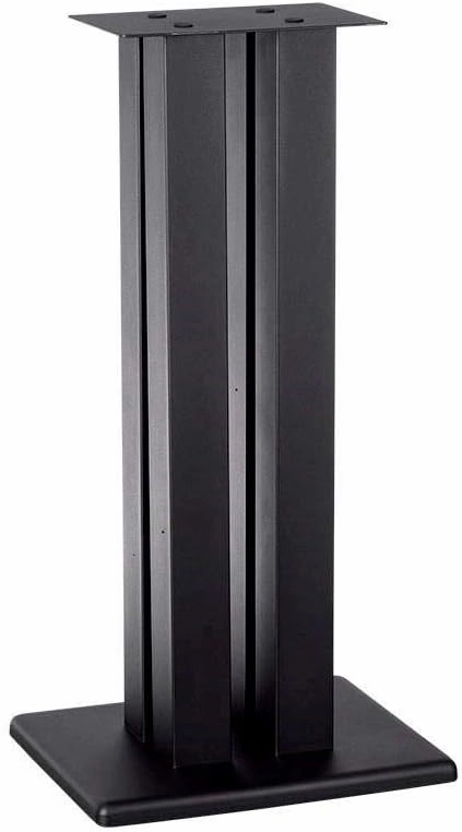 Monolith 28 Inch Speaker Stand (Each) - Supports 100 lbs, Adjustable Spikes, Compatible with Bose, Polk, Sony, Yamaha, Pioneer and Others, Black bookshelf speakers,compact stereo speakers,hi-fi shelf speakers,