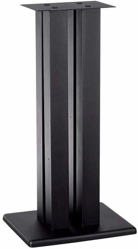 Monolith 28 Inch Speaker Stand (Each) - Supports 100 lbs, Adjustable Spikes, Compatible with Bose, Polk, Sony, Yamaha, Pioneer and Others, Black bookshelf speakers,compact stereo speakers,hi-fi shelf speakers,