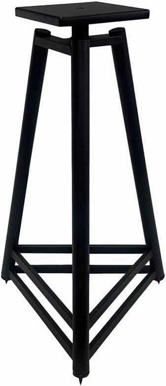 Monolith Easel Style Speaker Stand, 32in (Each) Adjustable Spikes, Supports up to 100 LBS, Sturdy Construction, Compatible with Most Bookshelf Speakers speaker stands,monitor stands,floor speaker holders,