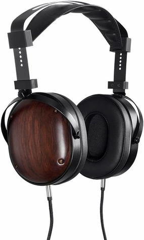 Monolith Over Ear Planar Magnetic Headphones - with 66mm Driver, Closed Back Design, Comfort Ear Pads for Studio/Professional, 20 Ohms, 2 Watts Maximum Power Handling, Black/Wood audiophile headphones,high-end headphones,studio over-ear,