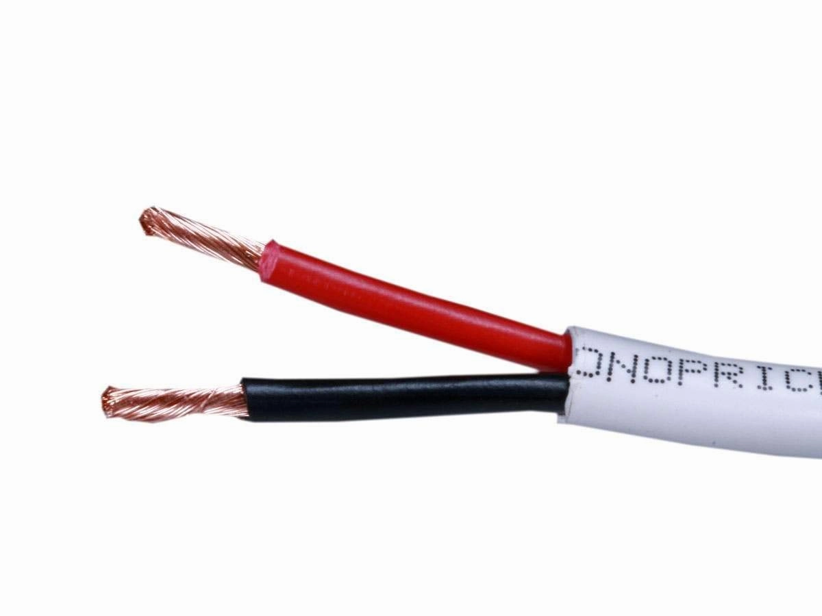 Monoprice 102820 100ft 14AWG CL2 Rated 2-Conductor Loud Speaker Cable (for In-Wall Installation) CL2 Rated | 2-Conductor floorstanding speakers,tower speakers,stereo floor speakers,