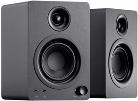 Monoprice DT-3 50-Watt Multimedia Desktop Powered Speakers Perfect Complement to any Home, Office, Gaming, or Entertainment Setup,black bookshelf speakers,compact stereo speakers,hi-fi shelf speakers,