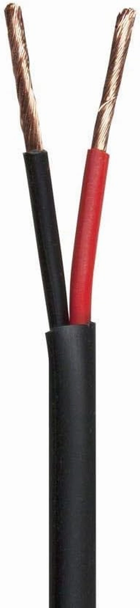 Monoprice Nimbus Series 16 Gauge AWG 2 Conductor CMP-Rated Speaker Wire / Cable - 50ft UL Plenum Rated, 100% Pure Bare Copper With Color Coded Conductors speaker cable,audio wire,hi-fi speaker cord,