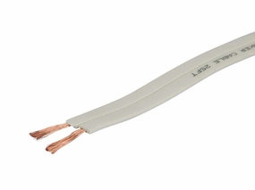Monoprice Pure Copper Flat Speaker Wire - CL2 in Wall Rated, Jacketed in PVC Material, 16AWG, 100 Feet wireless speakers,portable Bluetooth speaker,multiroom speaker,