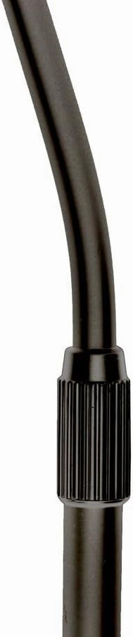 Monoprice Satellite Speaker Floor Stands - Black (Pair) Supports Up to 5 Lbs. Each, Height Adjustable (26.8 to 43.3 Inches)
