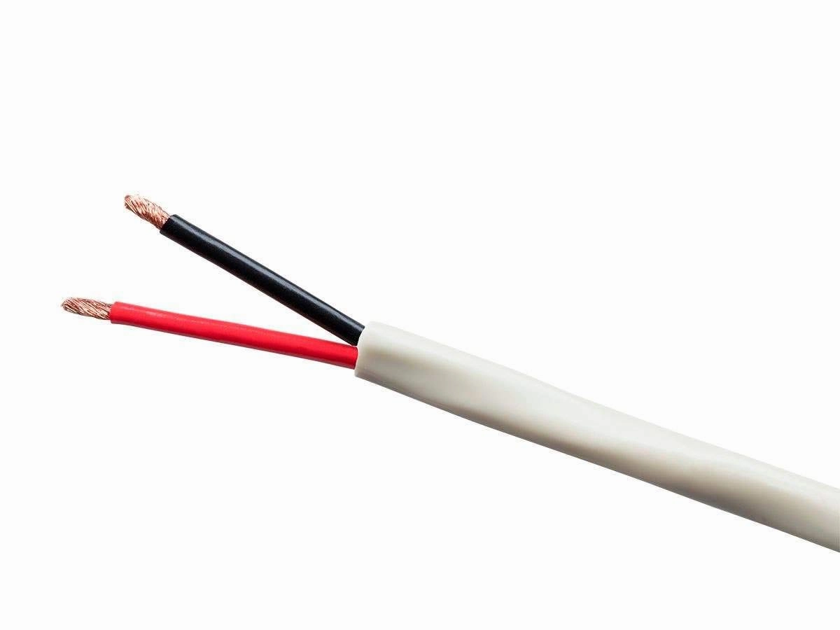 Monoprice Speaker Wire - 12 AWG, 2 Conductor, Burial Rated, Outdoor, Water Resistant Jacket, 100 Percent Pure Bare Copper with Color Coded Conductors, 1000 Feet, Gray speaker cable,audio wire,hi-fi speaker cord,
