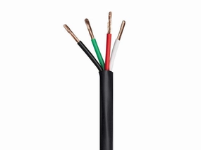 Monoprice Speaker Wire/Cable - 500 Feet - 16 AWG 4 Conductor CMP-Rated | UL Plenum Rated, 100 Percent Pure Bare Copper with Color Coded Conductors - Nimbus Series wireless speakers,portable Bluetooth speaker,multiroom speaker,