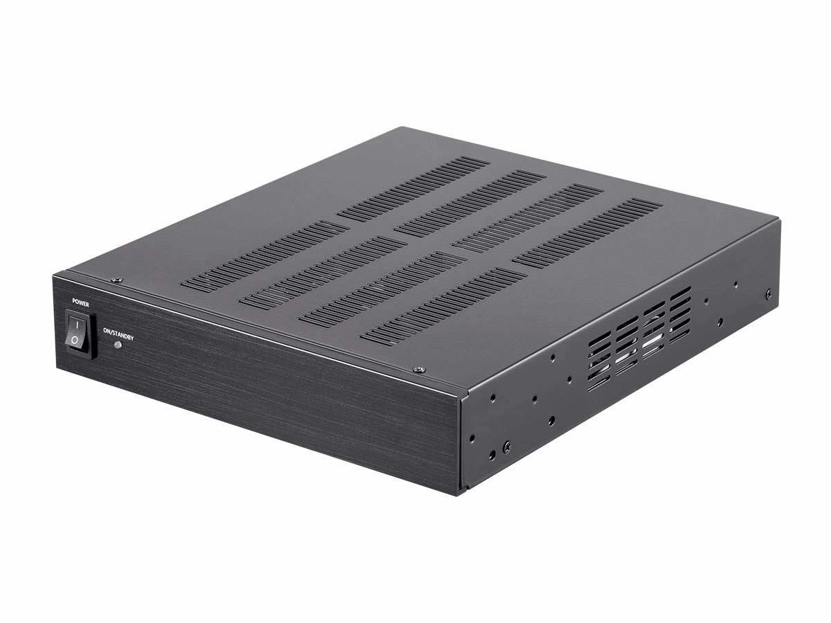 Monoprice Unity 200-Watt Bridgeable Power Amp - ClassD Amplifier, 12-Volt Input/Output Triggers, Rack Mountable power amplifier,stereo amp,hi-fi power amp,