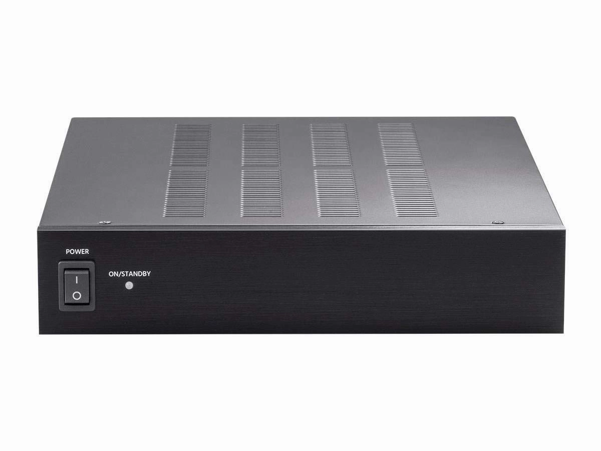 Monoprice Unity 200-Watt Bridgeable Power Amp - ClassD Amplifier, 12-Volt Input/Output Triggers, Rack Mountable