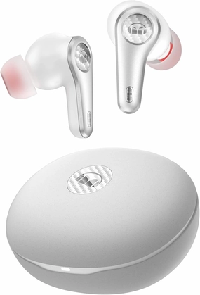 Monster Clarity 8.0 Hybrid Active Noise Cancelling Wireless Earbuds, 42dB in-Ear ANC Earphones Deep Bass with 6 Mics, Bluetooth 5.2, 50H Play Time with Wireless Charging Case audiophile headphones,high-end headphones,studio over-ear,