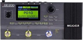 MOOER GE200 Amp Modelling Multi Effects Pedal integrated amplifier,stereo receiver,hi-fi amp combo,
