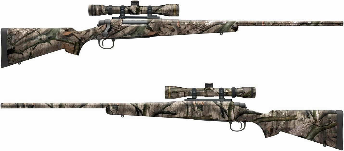 Mossy Oak Graphics - 14004-R-TS Treestand Camouflage Gun Skin Kit - Easy to Install Precut Vinyl Wraps and Matte Finish - Rifle Kit