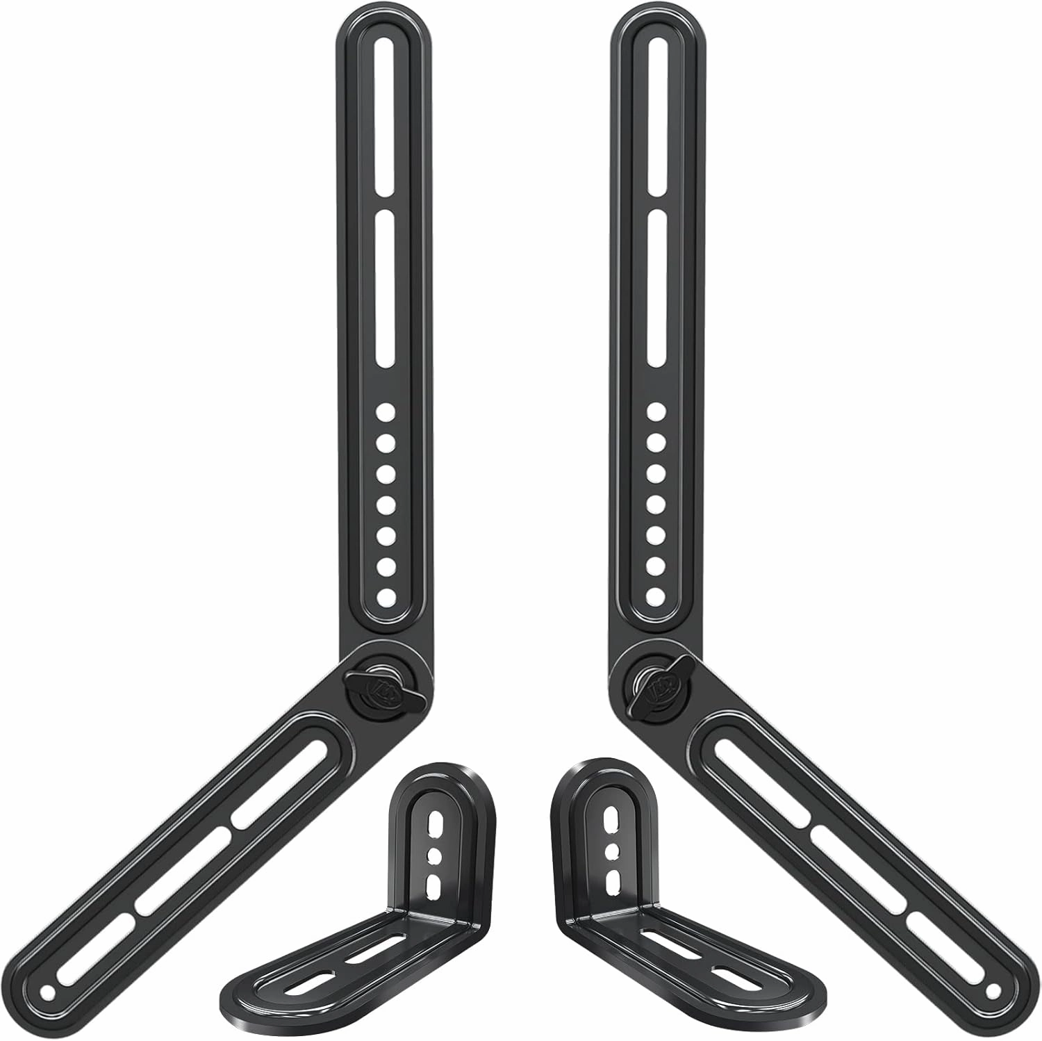 Mounting Dream Soundbar Mount Bracket for Mounting Above or Under TV Fits Most of Sound Bars Up to 15 Lbs, with Detachable Long Extension Plates MD5420 soundbar,TV speaker bar,home theater soundbar,