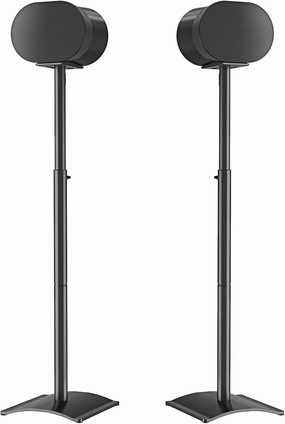 Mounting Dream Speaker Stands for Sonos Era 300, Height Adjustable Up to 42.4'', Set of 2 Surround Sound Speaker Stand with Cable Management for Sonos Era 300 Wireless Speaker,13.2 LBS Loading MD5416 speaker stands,monitor stands,floor speaker holders,