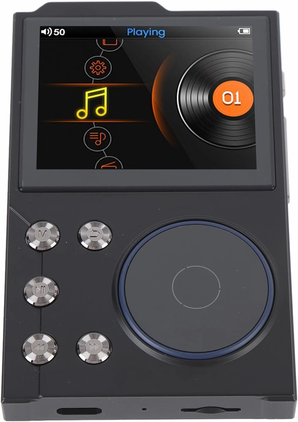 MP3 Player Bluetooth 5.3 Hi Res Music Player Flac Digital DSD Lossless Audio Player, Portable DAP Player, 16GB   Expandable Memory, Lossless Music Player hi-res portable player,digital audio player,DAP lossless,
