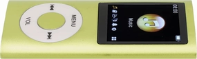 MP3 Player, Lossless Sound Slim 1.8 Inch LCD Screen Portable Music Player, Support 64G Memory Card Not Included, MP3 Player (Green) hi-res portable player,digital audio player,DAP lossless,