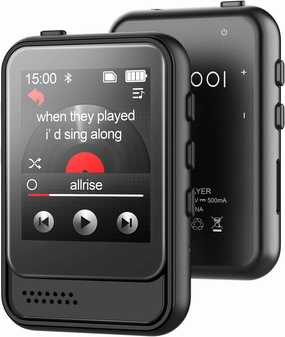 MP3 Player with Bluetooth,Portable Music Player with Speaker and Micro SD Card Slot MP3 Player with FM Radio,Video,Voice Recording,Earphone, for Kids,Jogging and Gift,Max 256GB Expand hi-res portable player,digital audio player,DAP lossless,