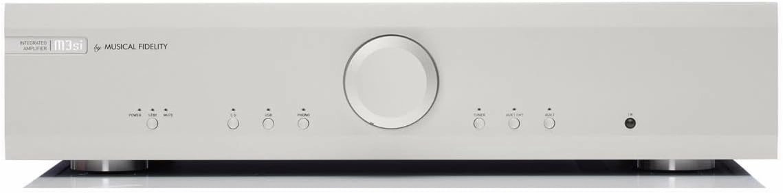 Music Fidelity M3si 85W Integrated Amplifier, Silver integrated amplifier,stereo receiver,hi-fi amp combo,