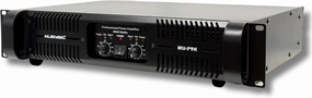 MUSYSIC 2-Channel Professional Power Amplifier  9000W Peak PA Amp with ATR Technology  XLR/TRS Inputs, Banana Plug & Speakon Output  DJ, Karaoke Machine, Stereo Receivers power amplifier,stereo amp,hi-fi power amp,
