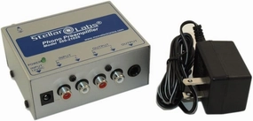 MyCableMart Stereo Phono Preamplifier (Pre-Amp/Adapter RCA Inputs/RCA Outputs phono preamp,turntable amplifier,record player preamp,