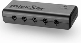 myVolts mickXer 5-way Passive Mixer with Noise Filtering - Console Black mixer console,audio mixing desk,DJ console,