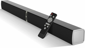 MZEIBO Sound Bar for Smart TV, 80W Bluetooth Soundbar 2 in 1 Detachable Design, Deep Bass, Home Theater Surround Sound, ARC/Optical/AUX Connections for TV/PC/Gaming/Projectors soundbar,TV speaker bar,home theater soundbar,