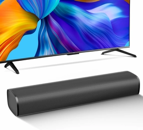 MZEIBO Sound Bar for Smart TV, Bluetooth Soundbar for TV, 50 Watts Mini Sound Bar with ARC/Optical/AUX, Surround Sound System for TV/PC/Gaming/Projectors soundbar,TV speaker bar,home theater soundbar,