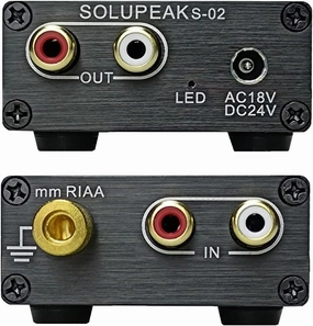 NA2 Phono Preamp for Turntable, Home Audio Stereo Phonograph Preamplifier for LP Vinyl Record Player, Turntable preamps with RCA line Output (MM-only) phono preamp,turntable amplifier,record player preamp,