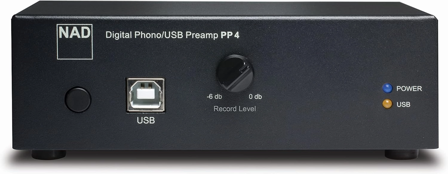NAD PP4 Digital Phono USB Preamplifier phono preamp,turntable amplifier,record player preamp,