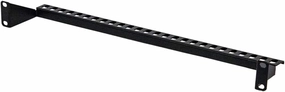 Navepoint 1U Horizontal 19-Inch Rack Mount Cable Management Bracket Cross Bar Panel Black music server,hi-fi media server,digital audio storage,