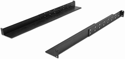 NavePoint 1U Rack Mount 4-Post Shelf Rail Full Depth - 33.5 Inches deep music server,hi-fi media server,digital audio storage,