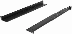 NavePoint 1U Rack Mount 4-Post Shelf Rail Full Depth - 33.5 Inches deep music server,hi-fi media server,digital audio storage,