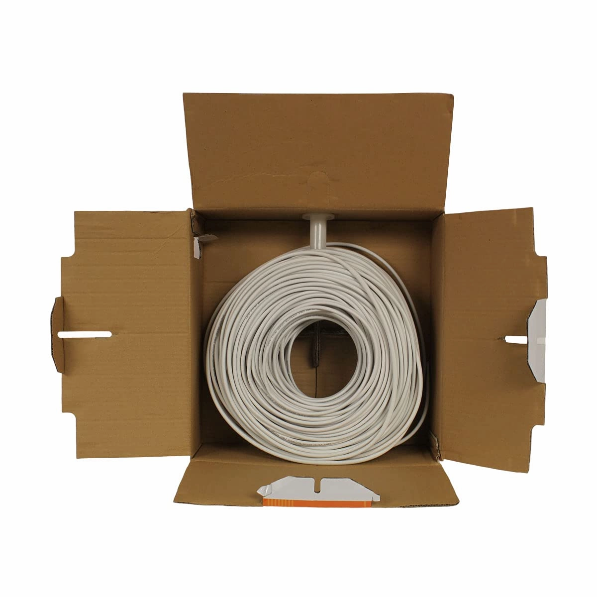 NavePoint 500ft in Wall Audio Speaker Cable Wire CL2 14/2 AWG Gauge 2 Conductor Bulk White