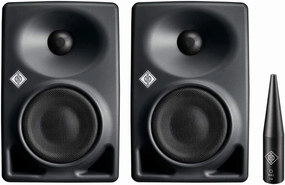 Neumann KH 80 DSP 4" Active 2-Way Studio Monitor (Gray, Pair) Bundle with Neumann MA 1 Monitor Alignment Mic studio monitors,nearfield speakers,mixing reference monitors,