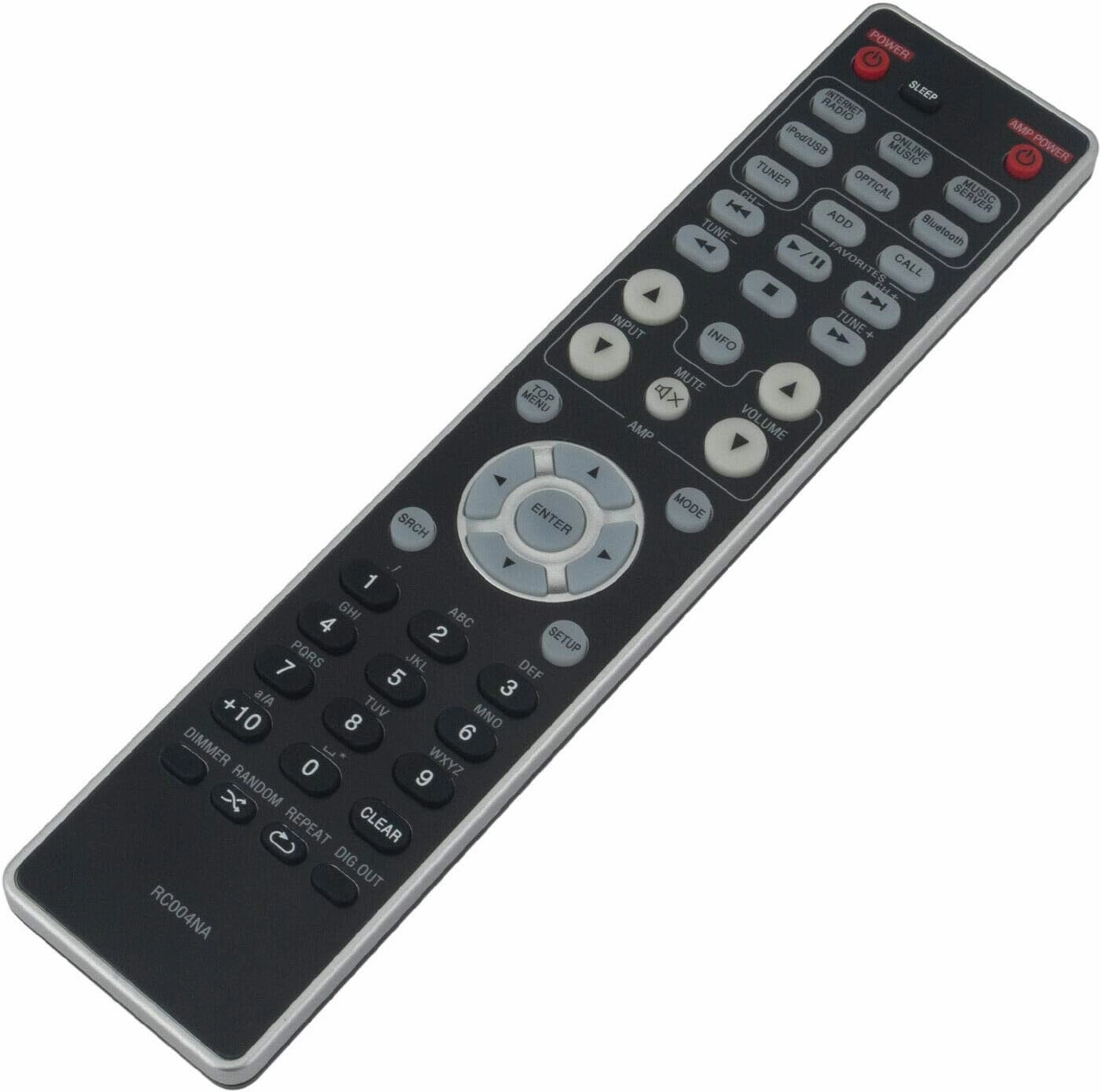 New - Remote Control RC004NA Compatible with Marantz NA6005 Network Audio Player network audio player,digital streamer,audio file player,