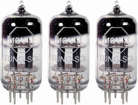 New Gain Matched Trio (3) Tung-Sol Reissue 12AX7 ECC83 Tubes - Authorized Dealer tube amplifier,valve amp,audiophile tube stereo,