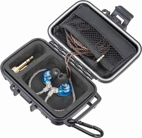New in Ear Monitor Hard Case - IEM, in Ears, Headphones, Earphones, Earbuds. Suitable for KZ ZS10/ZS10 Pro/ZSN/ZST/ZEX/AS10/AS16/ZSN Pro X/YINYOO CCZ Melody - GIGCASE (Small) in-ear monitors,hi-fi IEMs,studio earphones,