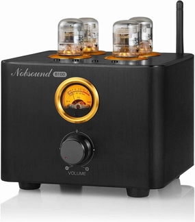 Nobsound B100 Bluetooth 5.0 Tube Amplifier USB DAC Coax/Opt Integrated Power Amp integrated amplifier,stereo receiver,hi-fi amp combo,