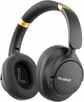 Noise Cancelling Headphones, Bluetooth Headphone Over The Ear Headset Wireless Bluetooth with Mic, 80H Playtime, Deep Bass, Comfort Fit, Portable Lightweight Headphones for Travel, Home noise cancelling headphones,ANC headphones,travel headphones,