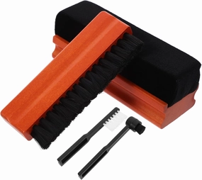 NOLITOY Record Player Cleaning Tools Vinyl Record Cleaning Kit Brush and Stylus Cleaner Safe for Players Compact record cleaning kit,vinyl cleaner,stylus brush set,