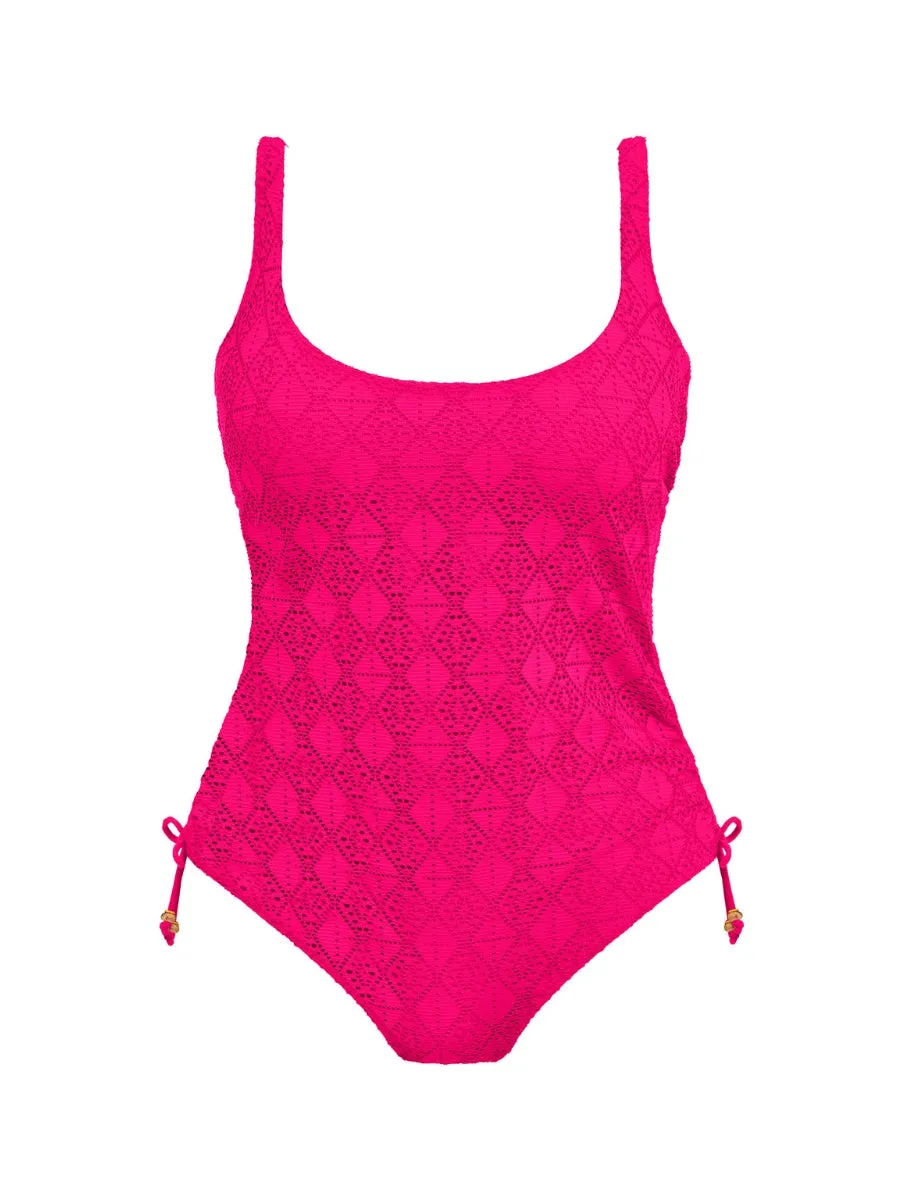 Nomad Nights Underwired Swimsuit - Fuchsia