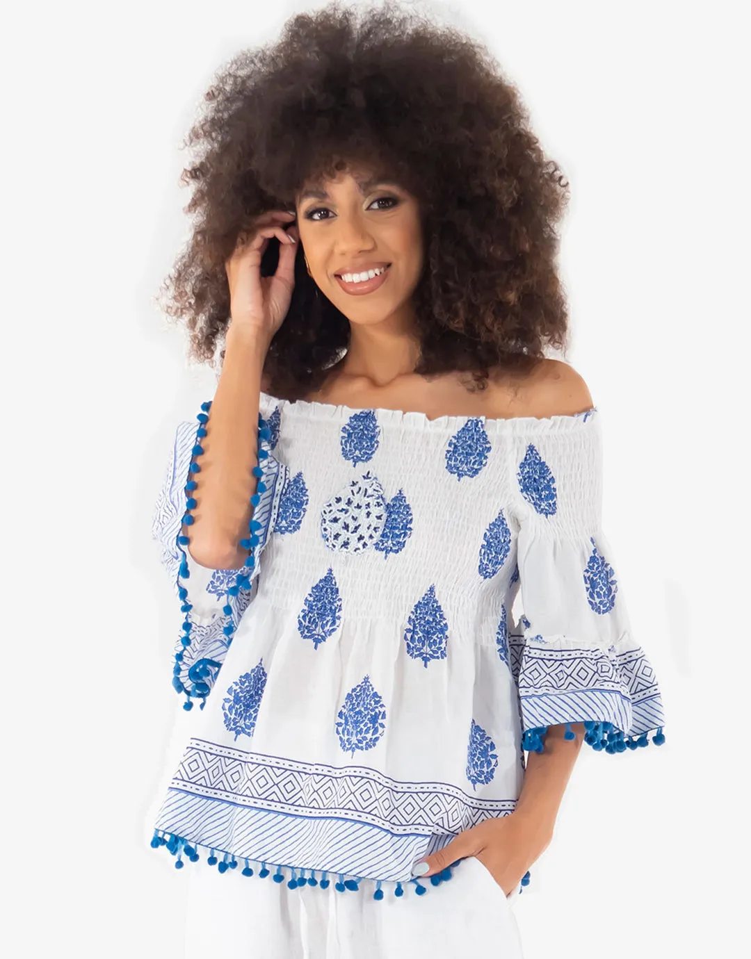 Nora Top - Blue