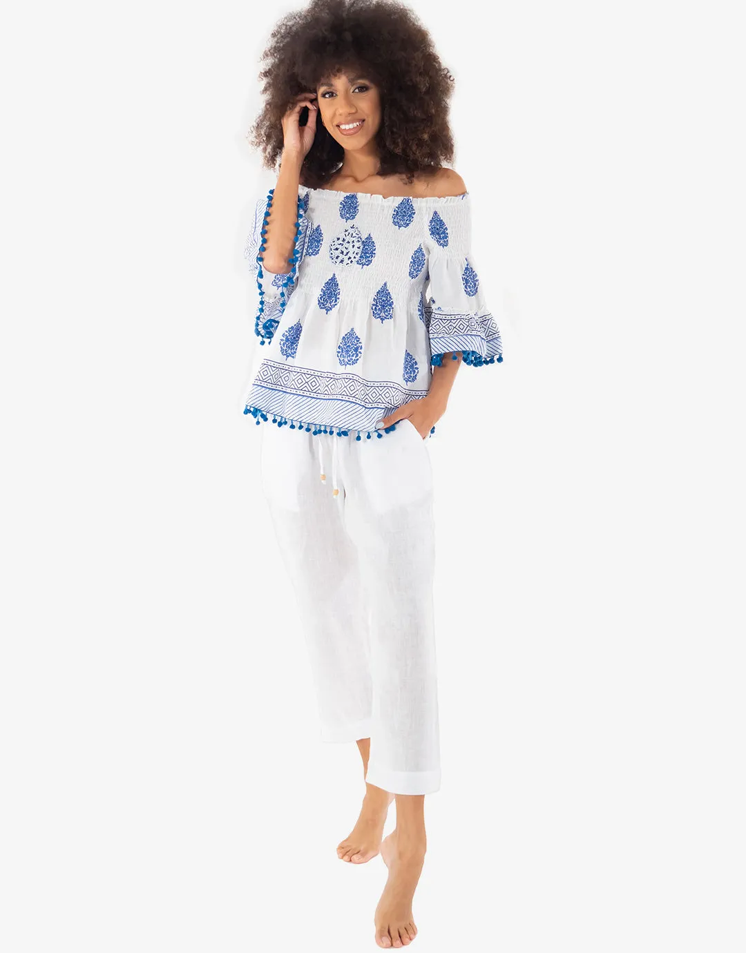 Nora Top - Blue