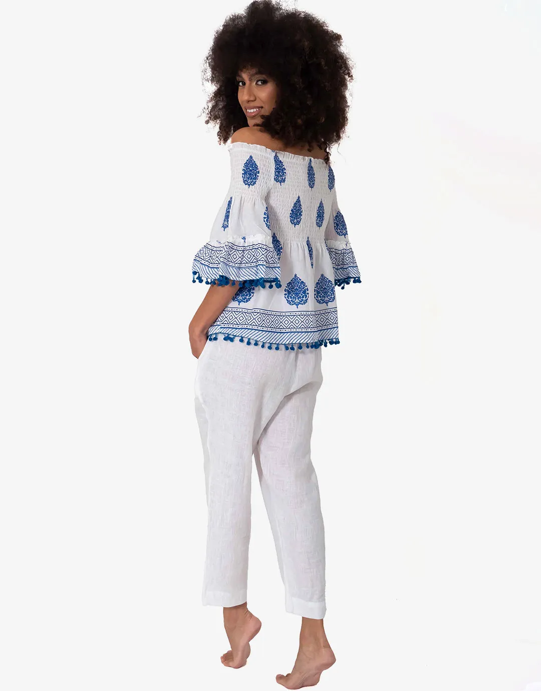 Nora Top - Blue
