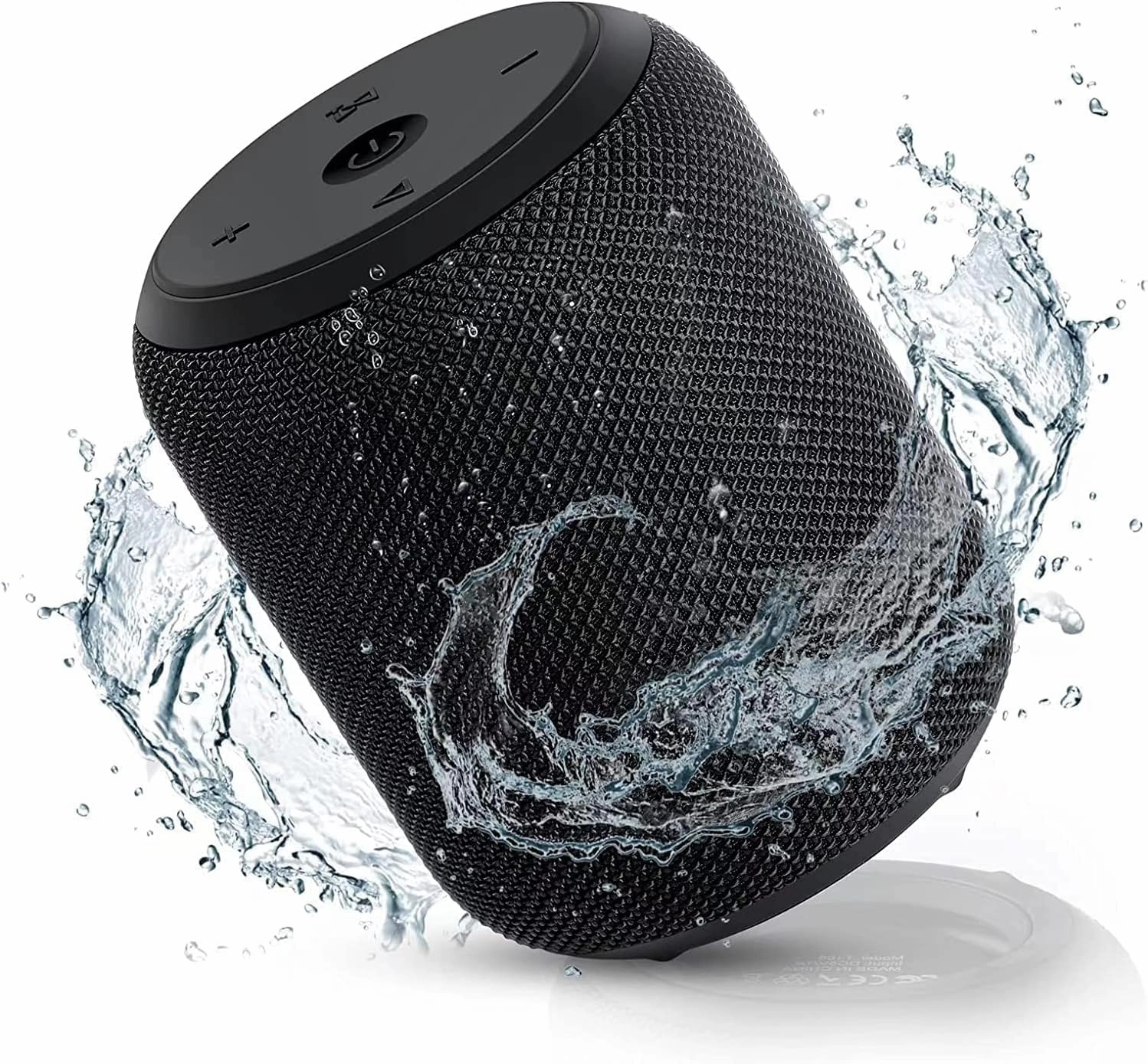 NOTABRICK Bluetooth Speakers, 15W Portable Speakers Bluetooth Wireless V5.0 with Stereo Sound, Active Extra Bass, IPX6 Waterproof Shower Speaker, Double Pairing, for Party, Home Theater, Game Theater floorstanding speakers,tower speakers,stereo floor speak