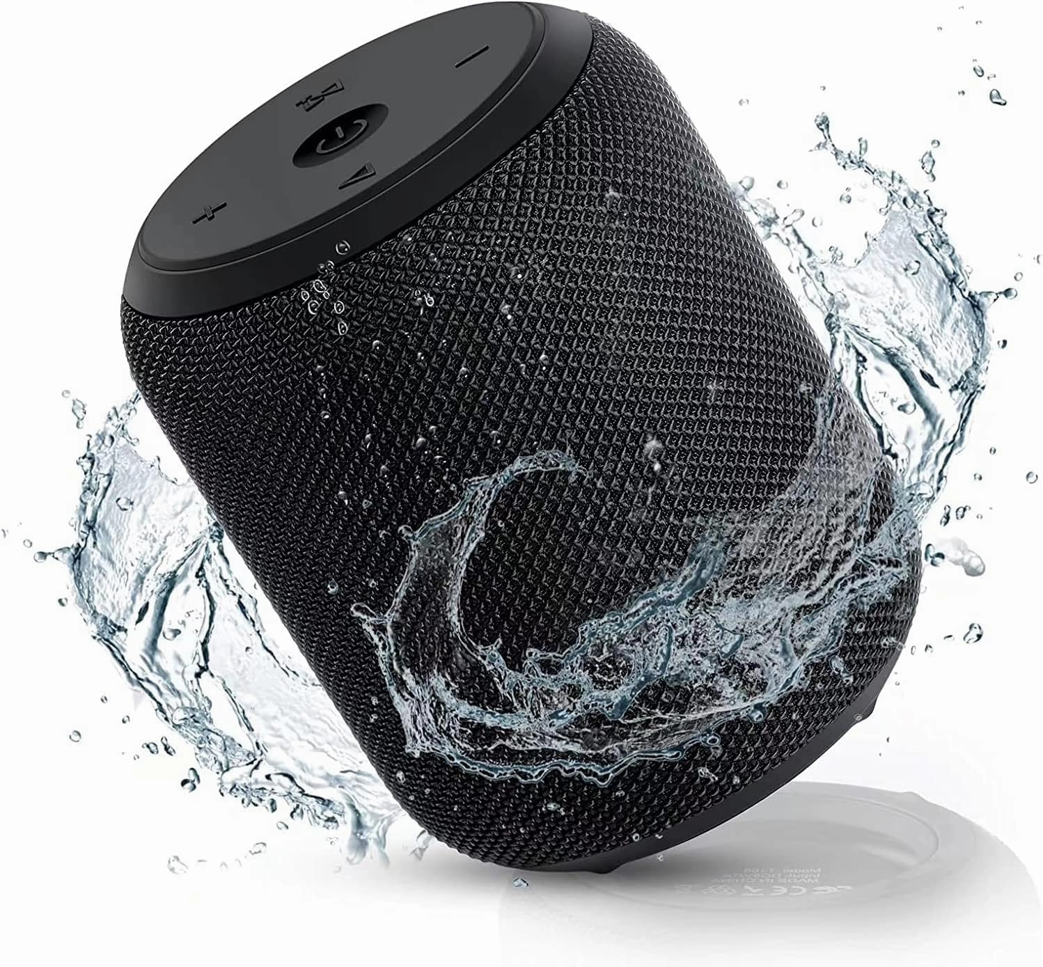 NOTABRICK Bluetooth Speakers, 15W Portable Speakers Bluetooth Wireless V5.0 with Stereo Sound, Active Extra Bass, IPX6 Waterproof Shower Speaker, Double Pairing, for Party, Home Theater, Game Theater wireless speakers,portable Bluetooth speaker,multiroom s