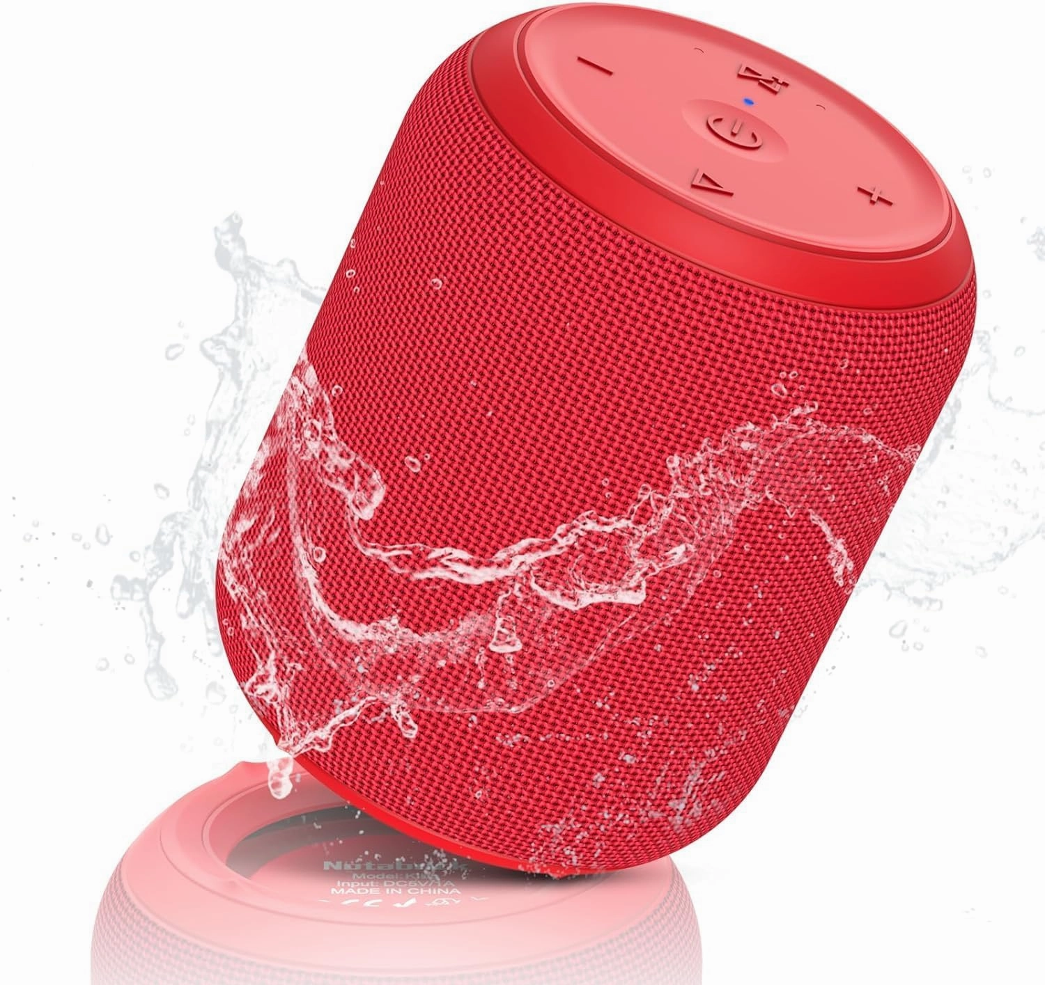NOTABRICK Bluetooth Speakers, 15W Portable Speakers Bluetooth Wireless V5.0 with Stereo Sound, Active Extra Bass, IPX6 Waterproof Shower Speaker, Double Pairing, for Party, Home Theater, Game Theater home cinema system,5.1 home theater,surround sound packa