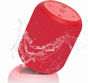 NOTABRICK Bluetooth Speakers, 15W Portable Speakers Bluetooth Wireless V5.0 with Stereo Sound, Active Extra Bass, IPX6 Waterproof Shower Speaker, Double Pairing, for Party, Home Theater, Game Theater home cinema system,5.1 home theater,surround sound packa