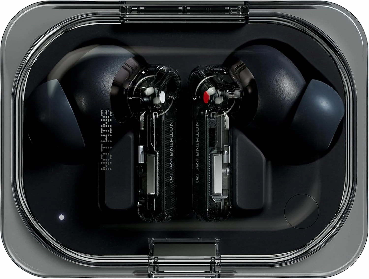Nothing Ear (a) Wireless Earbuds with ChatGPT Integration, 45dB Hybrid Noise Cancelling Earbuds, Hi-Res Audio, Advanced Equaliser, Dual Connect, 6 Mics,42.5H Playtime Ear buds Wireless Bluetooth Black wireless earbuds,Bluetooth earphones,true wireless ster
